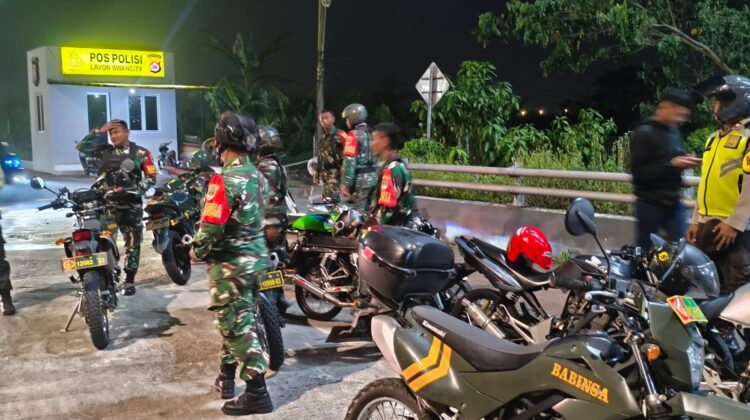 Patroli Maung Cegah Kriminalitas Malam Hari
