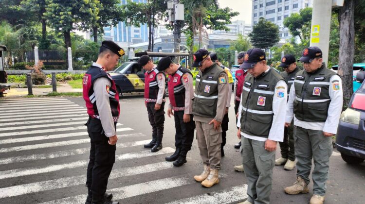 Pengamanan Presiden Prabowo Pimpin Upacara Hari Lahir Pancasila 2026 di Gedung Pancasila Kemenlu
