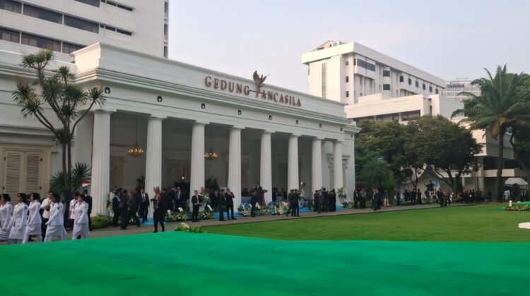 Pengamanan Presiden Prabowo Pimpin Upacara Hari Lahir Pancasila 2026 di Gedung Pancasila Kemenlu