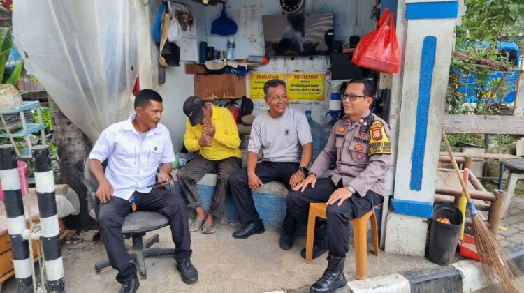 Cooling System di Rusun Karet II, Bhabinkamtibmas Karet Tengsin Perkuat Koordinasi dengan Petugas Keamanan