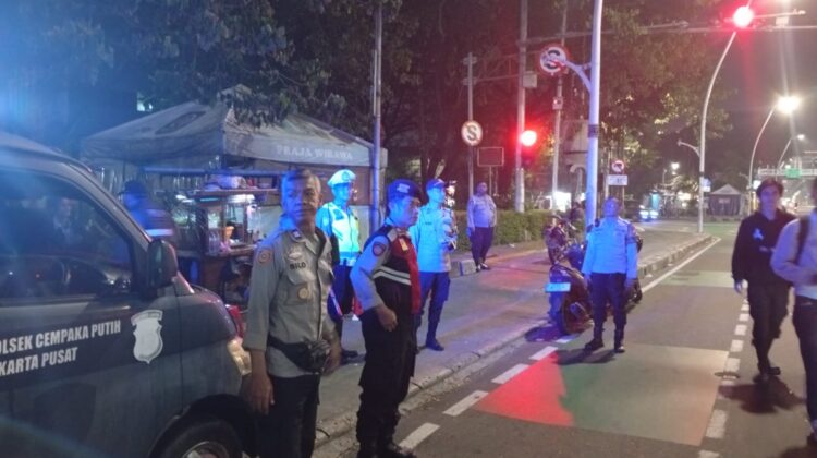Respons Cepat Aduan Warga, Polsek Cempaka Putih Bubarkan Kerumunan Pemuda dan Cegah Balap Liar di Rawasari