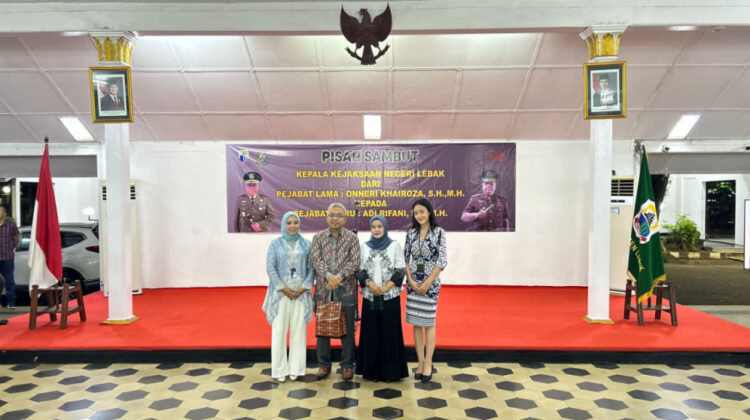 BRI BO Rangkasbitung Hadiri Pisah Sambut Kajari Lebak, Tegaskan Komitmen Sinergi dengan Kejaksaan