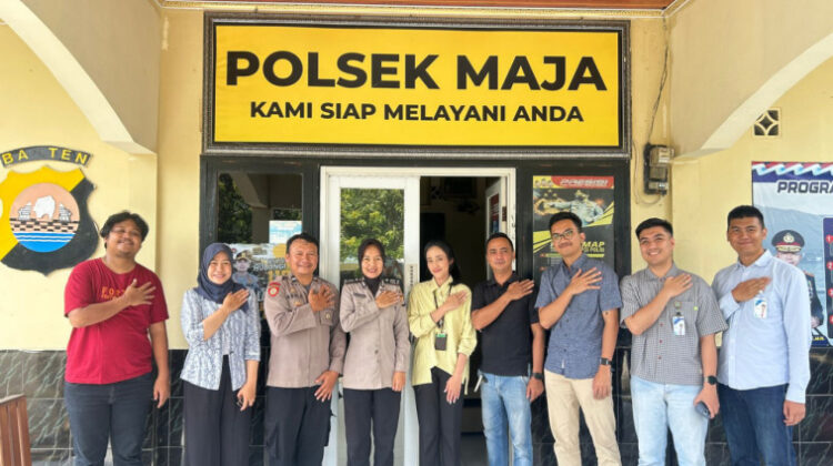 BRI BO Rangkasbitung Sosialisasikan Kredit Briguna kepada Personel Polsek Maja