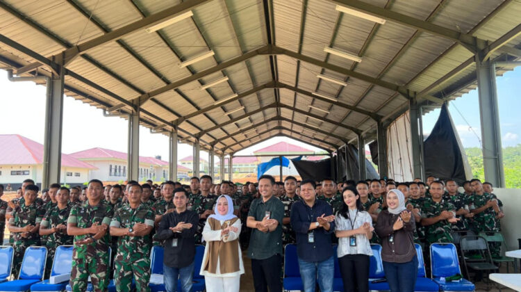 BRI BO Rangkasbitung Edukasi Prajurit Yon TP 840 Golok Sakti tentang Pengelolaan Keuangan dan Solusi Perbankan