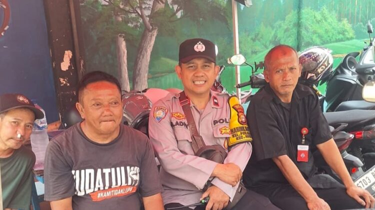 Bhabinkamtibmas Pegangsaan Ajak Warga Perkuat Keamanan Lingkungan Gedung Cikini Gold Center