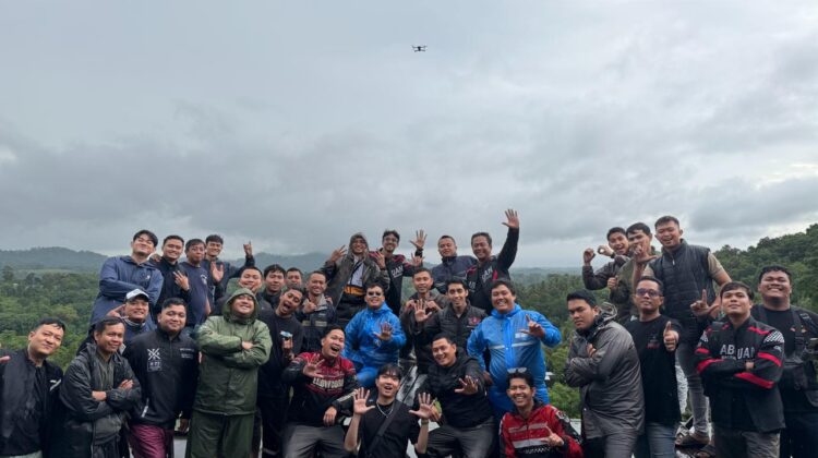 BBC BO Labuan dan BBC BO Soetta Gelar Touring Kebersamaan ke Anyer