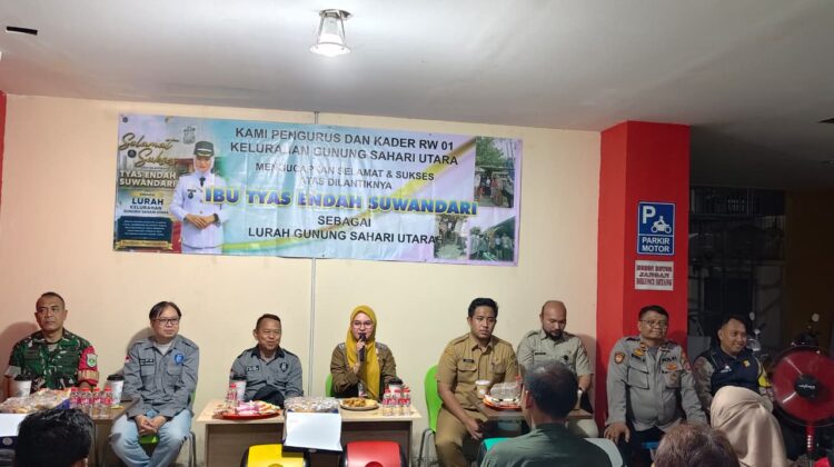 Silaturahmi Kamtibmas, Polri Perkuat Sinergi dengan Lurah Baru Gunung Sahari Utara