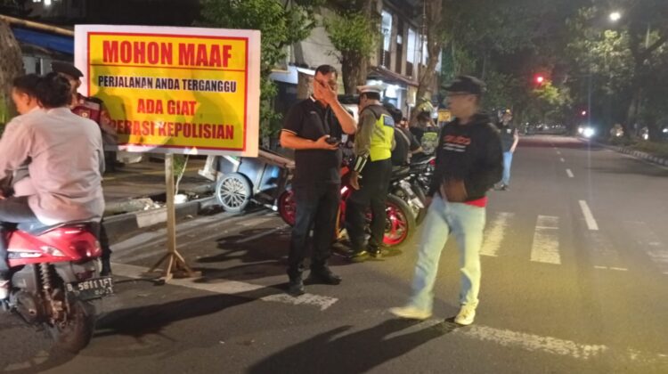 Polsek Senen Gelar Razia Stasioner Cipta Kondisi, Situasi Aman dan Nihil Temuan