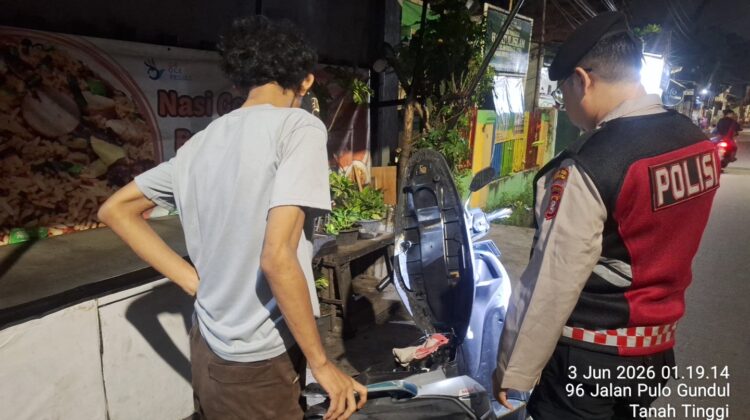 Operasi Cipta Kondisi Polsek Johar Baru, Antisipasi Begal dan Kejahatan Jalanan di Wilayah Rawan