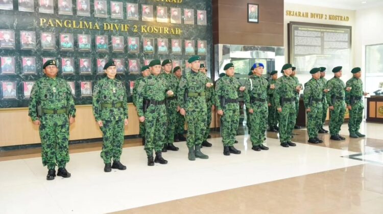 Pangdivif 2 Kostrad Pimpin Sertijab Pamen, Perkuat Regenerasi Kepemimpinan