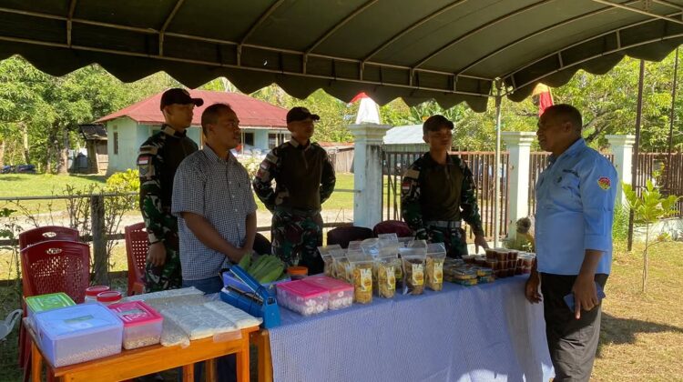 Yonarmed 12 Kostrad Dukung Pemberdayaan Umkm, Perkuat Ekonomi Masyarakat Perbatasan