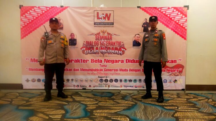 MONITORING SEMINAR BELA NEGARA DI HOTEL ACACIA, 100 PELAJAR IKUTI DIALOG INTERAKTIF LCW