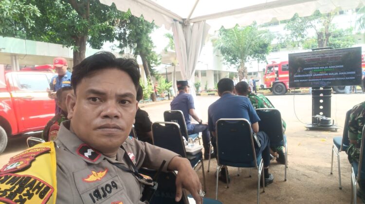 Monitoring Simulasi Pemadaman Kebakaran Digelar di RSPAD Gatot Soebroto, Libatkan 120 Peserta