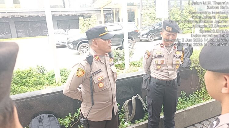 Pengamanan Ketat Rapat Internal HIPMI di Menteng Berjalan Aman dan Kondusif