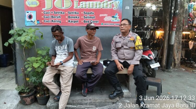 Patroli Humanis Menyapa Warga, RW 01 Johar Baru Perkuat Benteng Kamtibmas dari Lingkungan