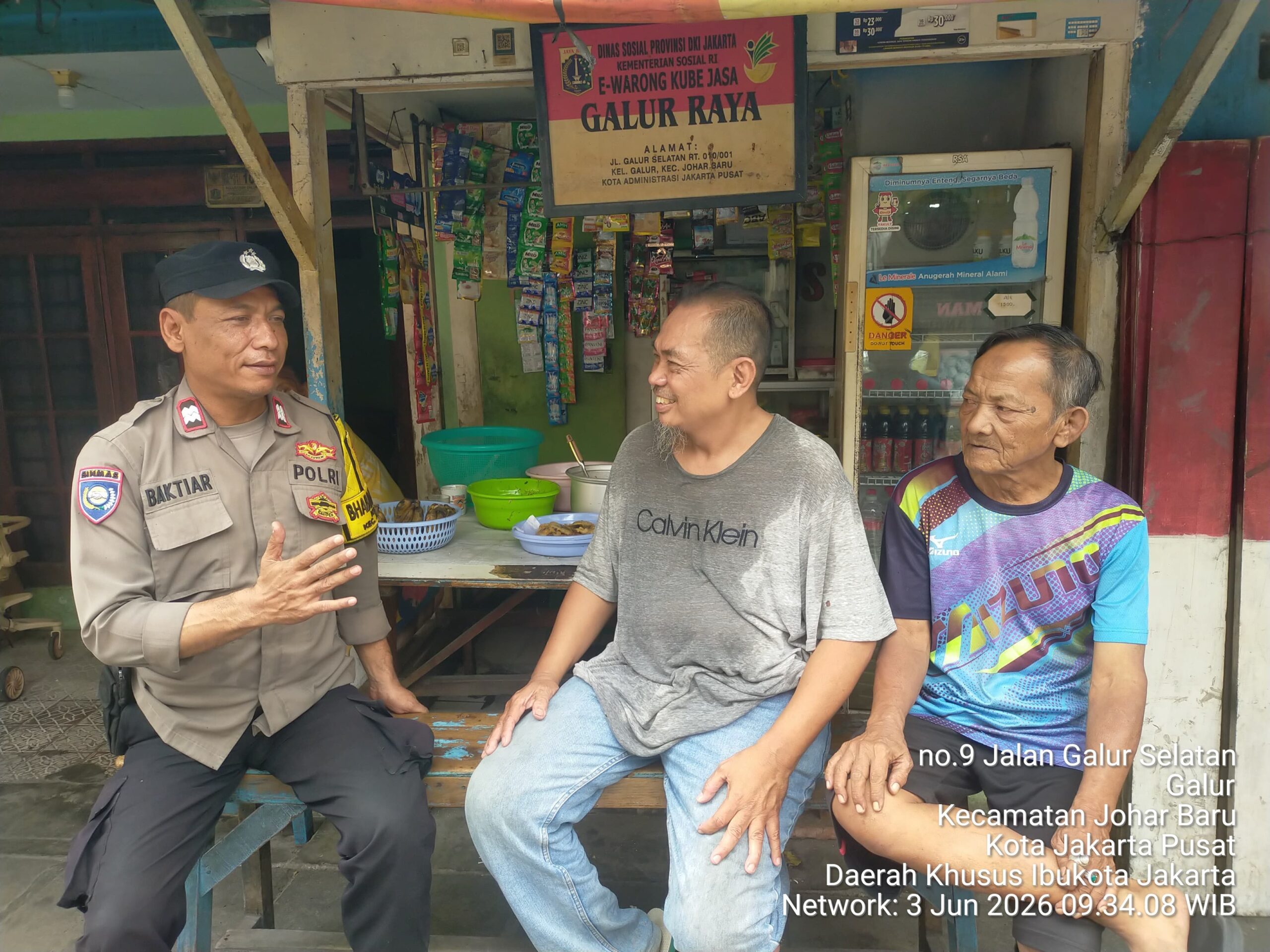 Cooling System Bersama Ketua RW, Polisi dan Warga Galur Perkuat Deteksi Dini Gangguan Kamtibmas