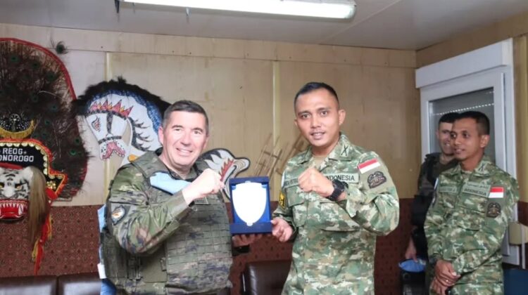 Sector East Commander Tinjau Kesiapan Satgas Yonmek TNI Konga XXIII-T di Lebanon Selatan