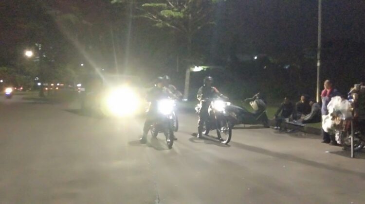 KORAMIL 14/PANONGAN LAKSANAKAN PATROLI ANTISIPASI TINDAKAN BEGAL