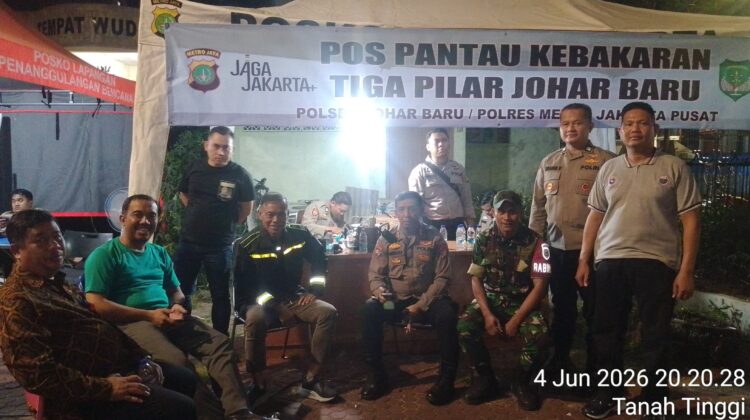Pos Terpadu Tiga Pilar Hadir, Korban Kebakaran Dapatkan Pengamanan Dan Pelayanan Maksimal
