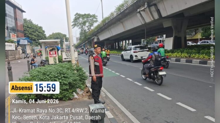 Polsek Senen Intensifkan Pengaturan Lalu Lintas, Arus Kendaraan Ramai Lancar di Sejumlah Titik Jakarta Pusat