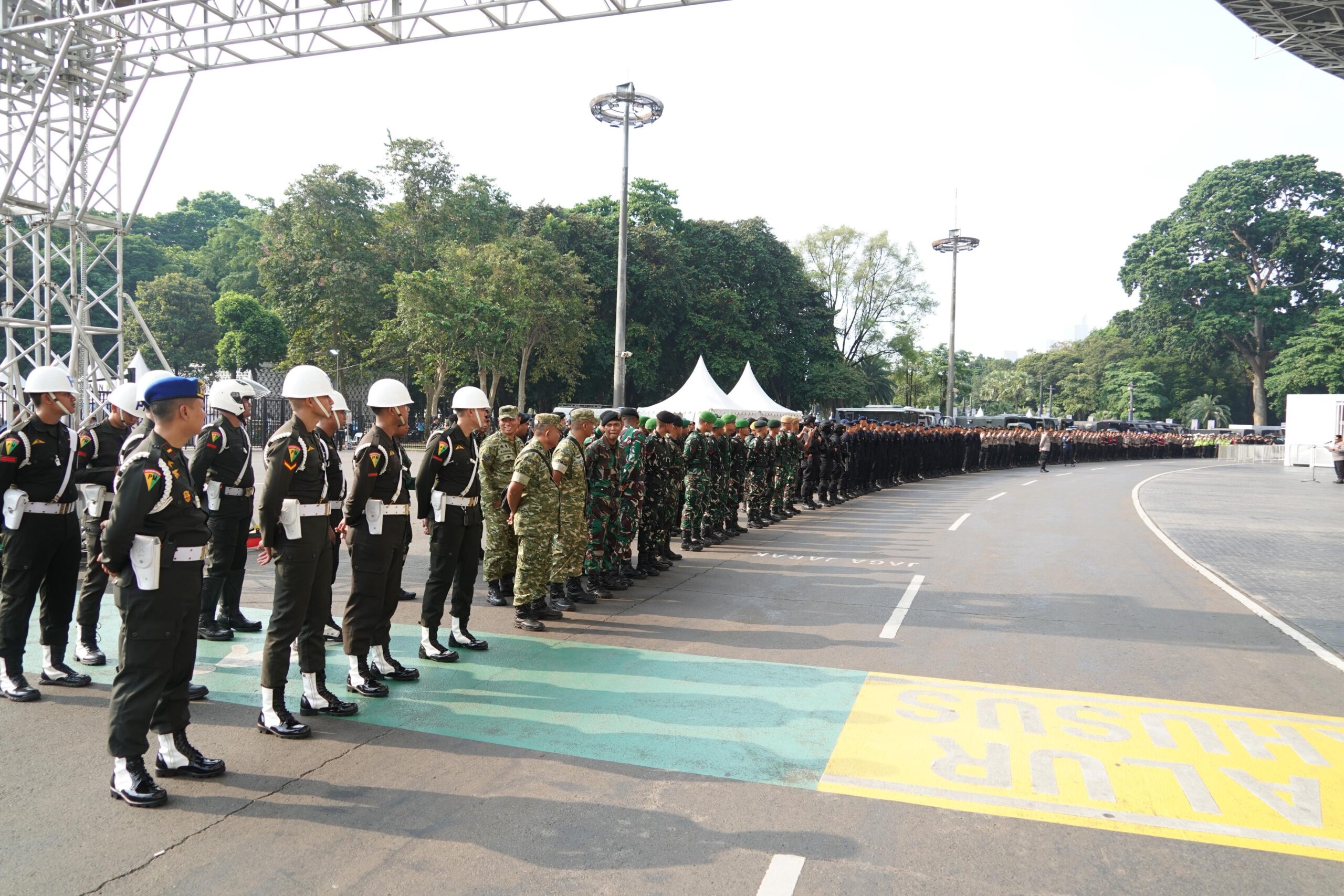 Polisi Kerahkan 1.400 Personel Gabungan Layani Amankan Pertandingan FIFA Matchday 2026 di GBK