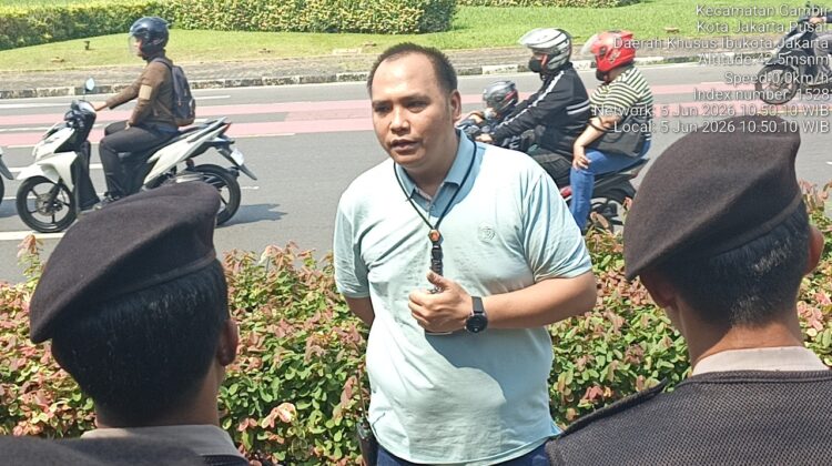 Pengamanan Humanis Kawal Aksi Jaringan Aktivis Kawal Demokrasi