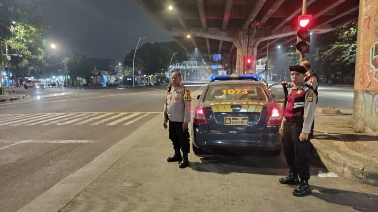 Jaga Keselamatan Pengguna Jalan, Polisi Bubarkan Kelompok Pemuda Diduga Akan Balap Liar