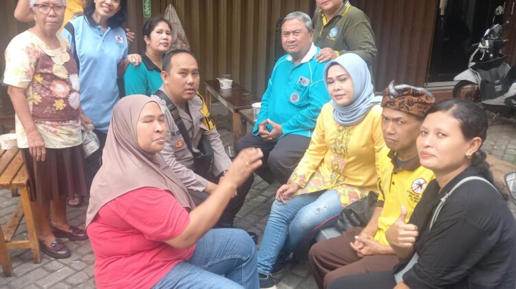 Cegah DBD, Tiga Pilar Kenari Gelar Evaluasi Jumantik dan PSN di RW 01