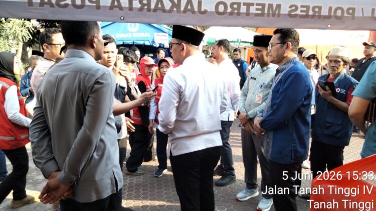 Di Tengah Duka Kebakaran, Wali Kota Jakarta Pusat Beri Semangat dan Harapan Baru bagi Warga Tanah Tinggi