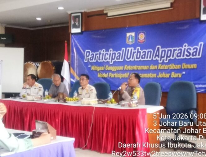 
					Cari Solusi Bersama, Tiga Pilar dan Warga Johar Baru Bahas Pencegahan Gangguan Kamtibmas