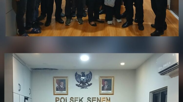 Polsek Senen Perkuat Sinergi Warga Lewat Apel dan Silaturahmi Sabuk Kamtibmas