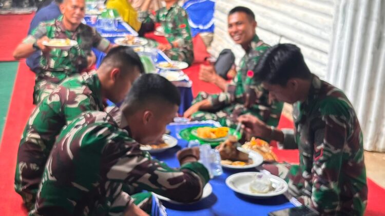 Yonif 432 Kostrad Hadiri Syukuran Pembangunan Panti Asuhan Al-Qadri