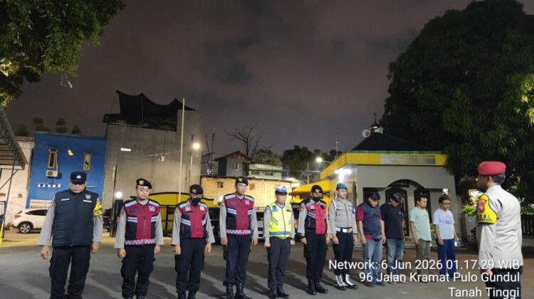 Apel Operasi Cipta Kondisi Digelar, Polsek Johar Baru Fokus Berantas Begal, Narkoba dan Kejahatan Jalanan