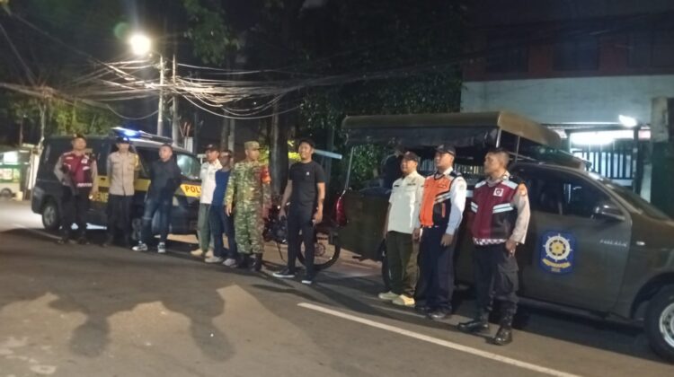 Patroli Gabungan Tiga Pilar Sisir Titik Rawan di Senen, Antisipasi Gangguan Kamtibmas