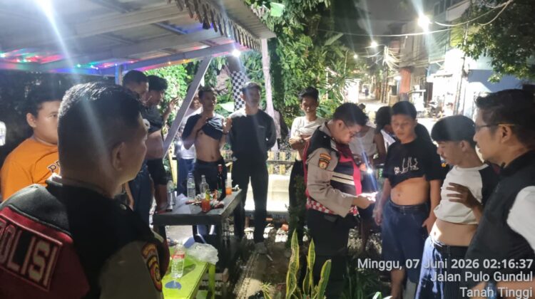 Operasi Cipta Kondisi Polsek Johar Baru, Persempit Ruang Gerak Pelaku Kejahatan Jalanan