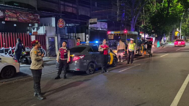 Polsek Metro Tanah Abang Gelar Patroli Cipta Kondisi, Wilayah Tetap Aman dan Kondusif Dini Hari