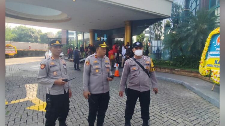 Pengamanan Kongres III KPBI di Jakarta Pusat, Kapolri Soroti Revisi UU Ketenagakerjaan.