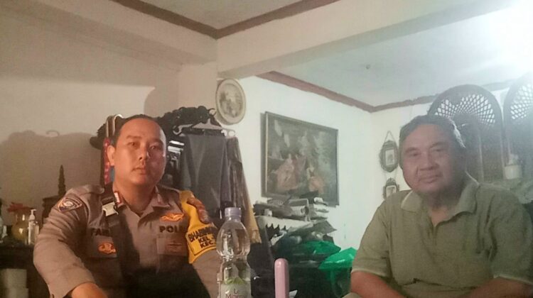Bhabinkamtibmas Kenari Intensifkan Cooling System, Ajak Warga Perkuat Keamanan Lingkungan