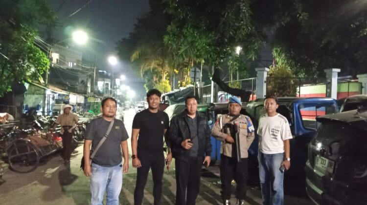 Kapolsek Senen Pimpin Langsung Patroli Subuh Sisir Titik Rawan, Situasi Kamtibmas Tetap Kondusif