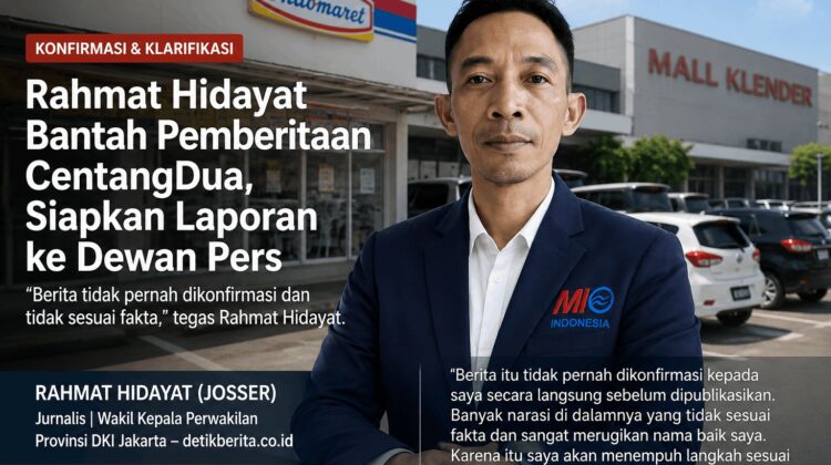 Rahmat Hidayat Soroti Dugaan Abaikan Hak Konfirmasi, Pertimbangkan Adukan Pemberitaan ke Dewan Pers