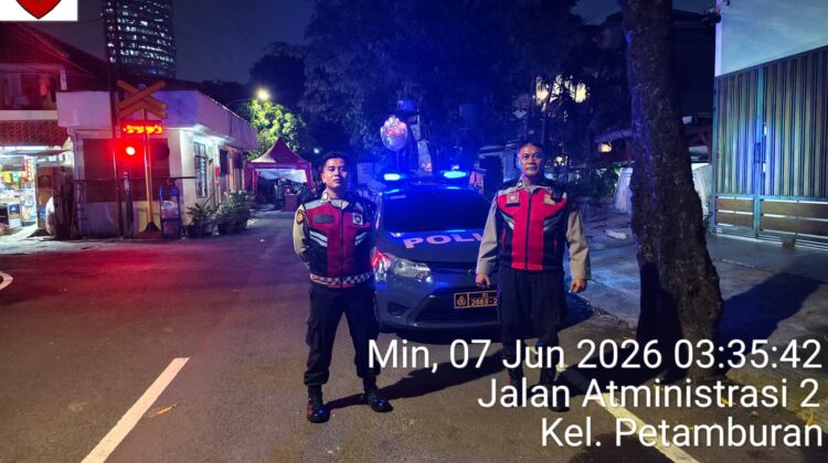 Patko 1053 Tingkatkan Pengawasan Wilayah pada Jam Rawan Demi Menjaga Keamanan Masyarakat