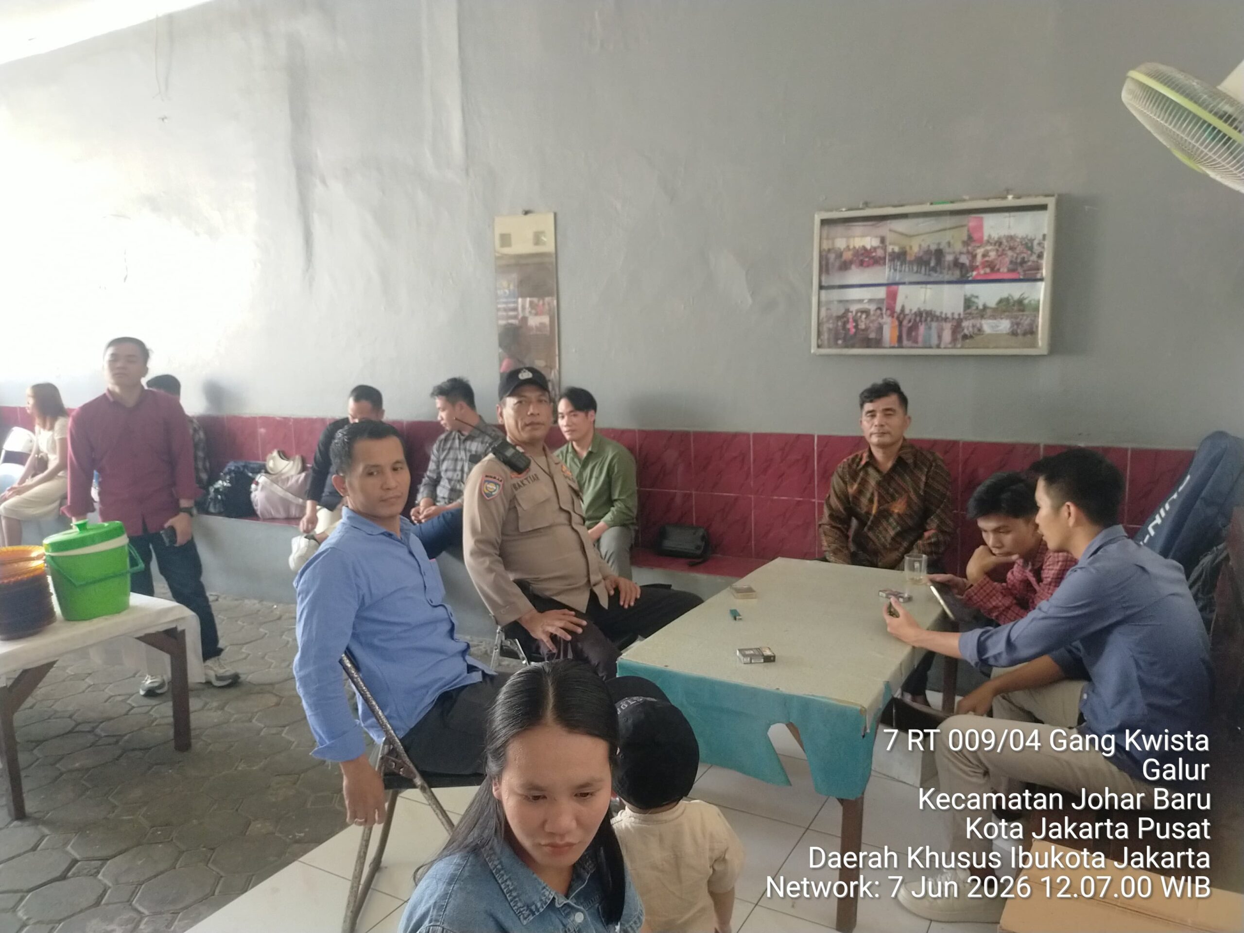 Sambang Jemaat Gereja GNKP, Polri Perkuat Toleransi dan Kamtibmas di Johar Baru