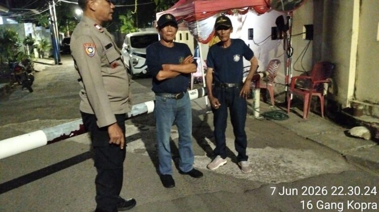 Lampu Poskamling Menyala, Semangat Menjaga Kamtibmas Tak Pernah Padam