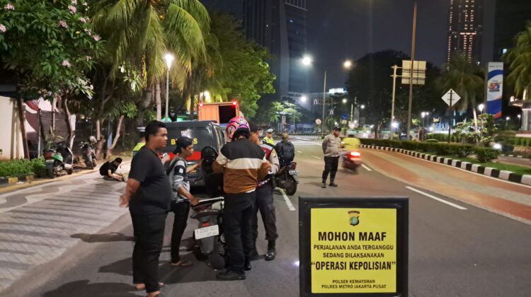 Razia Tengah Malam Digelar, Polri Tegaskan Tidak Ada Ruang bagi Pelaku Kejahatan
