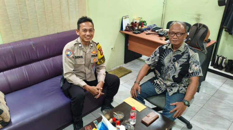 Bhabinkamtibmas Kebon Melati Lakukan Sambang ke Manajemen Keamanan Thamrin City Mall, Tekankan Peningkatan Kewaspadaan