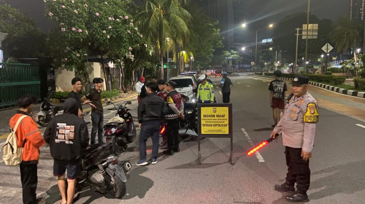 Operasi Stasioner Tanpa Henti, Polri Jaga Kemayoran dari Ancaman Kejahatan Jalanan