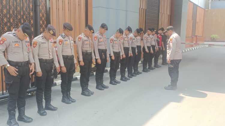 Aksi Unjuk Rasa di Depan Kantor BPK RI Berlangsung Tertib, Aparat Lakukan Pengamanan Humanis