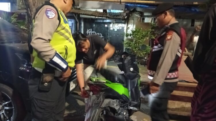 Polsek Senen Gelar Razia Dini Hari di Kawasan Pasar Senen, Nihil Temuan Pelanggaran