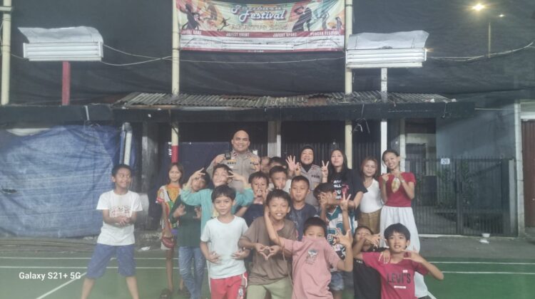 Cegah Kenakalan Remaja, Kanit Binmas Tanah Abang Gelar Sambang di Kampung Bali