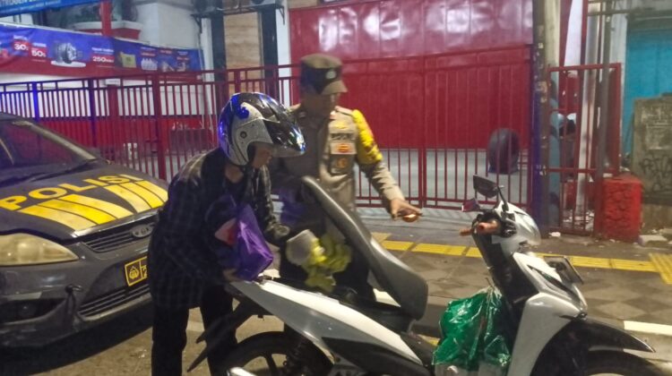 Razia Tengah Malam Polsek Cempaka Putih Sasar Pelaku Kejahatan Jalanan, Tawuran hingga Balap Liar